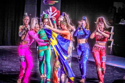 Veel show en spektakel tijdens eerste WK Discodansen in Brugge
