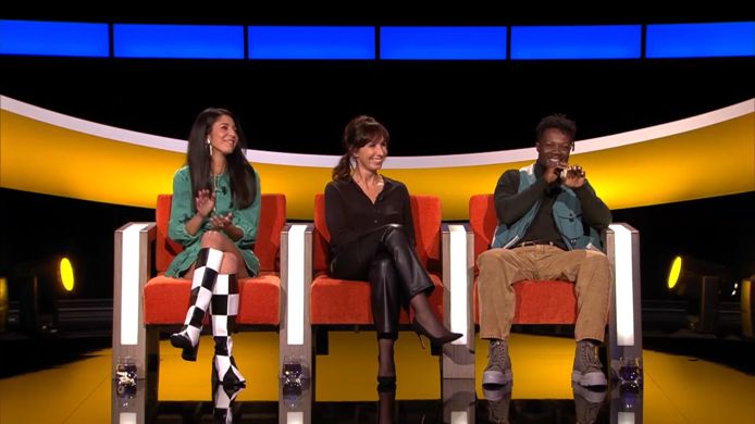 'De Slimste Mens Ter Wereld' met Sarah Mouhamou, Lisbeth Imbo en Anthony Nti