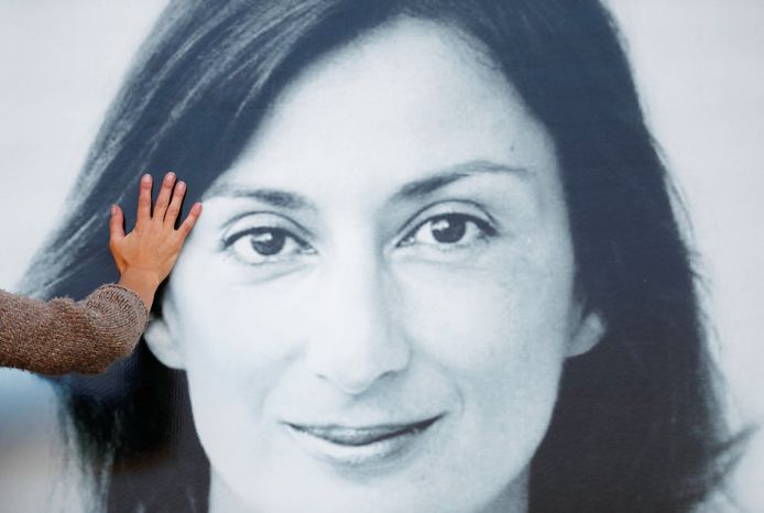 De Maltese journalist Daphne Caruana Galizia werd met een autobom vermoord.