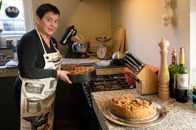 Geluksmomentjes door de zelfgebakken appeltaart en het ‘Warme Hart’ van Mieke (76)