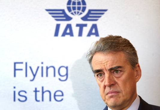  IATA-topman Alexandre de Juniac.