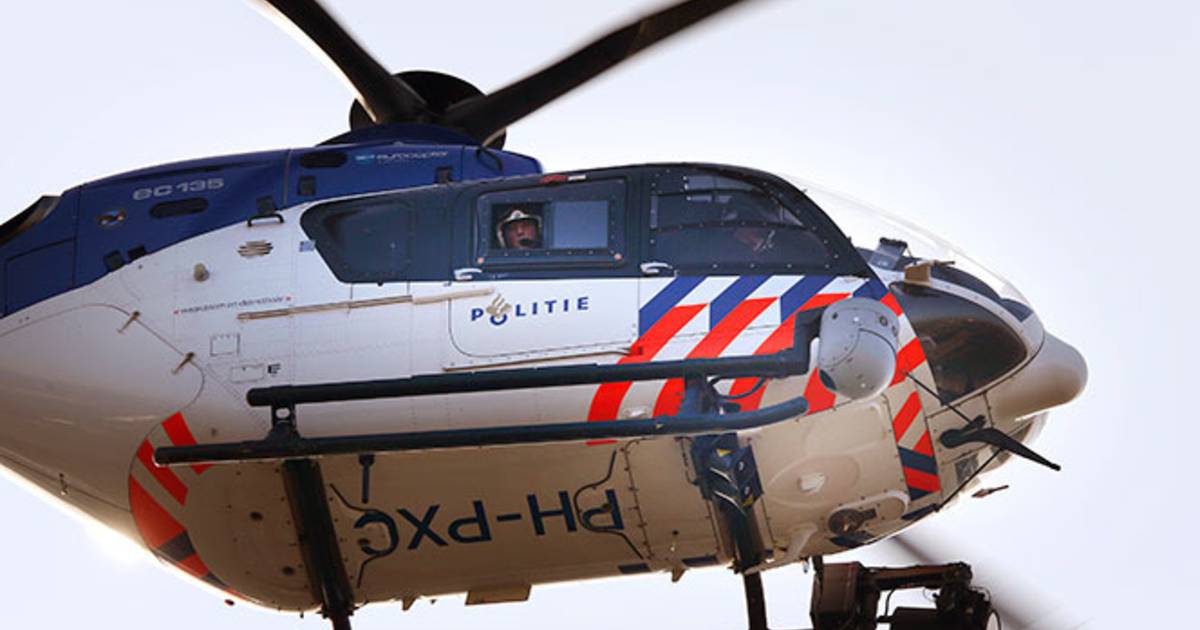 Heli ontdekte wietkwekerij in loods Molenaarsgraaf