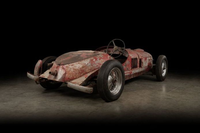 De Alfa Romeo 6C racewagen