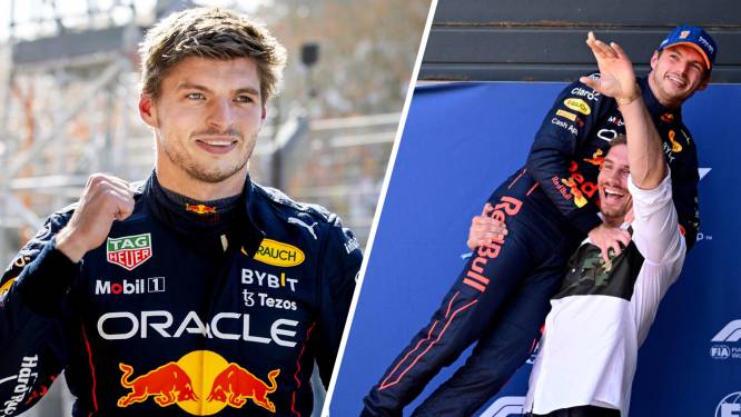 Max Verstappen middelpunt van Nederlands feest in Zandvoort: ‘De steun die ik voel, is ongelooflijk’