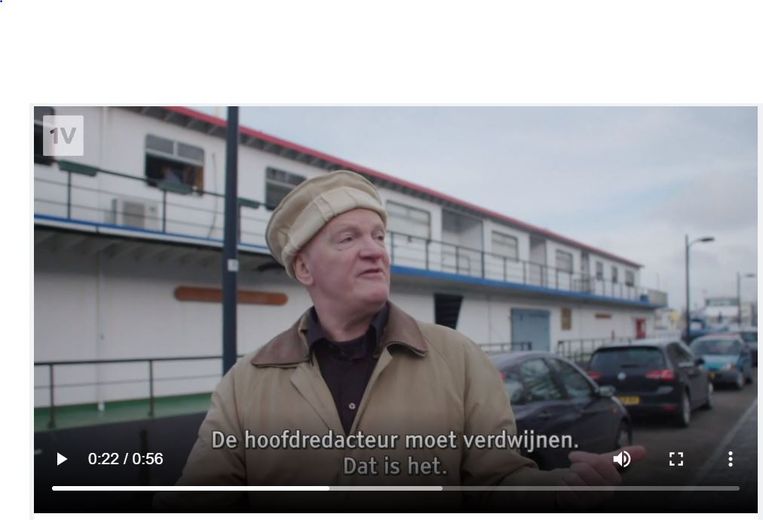Arnold Karskens met pakol. Beeld EenVandaag.