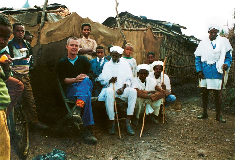 Terrie Hessels in Eritrea. Beeld 