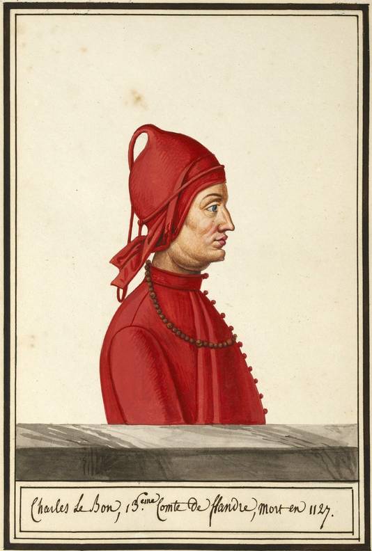 Portret van graaf Karel de Goede.