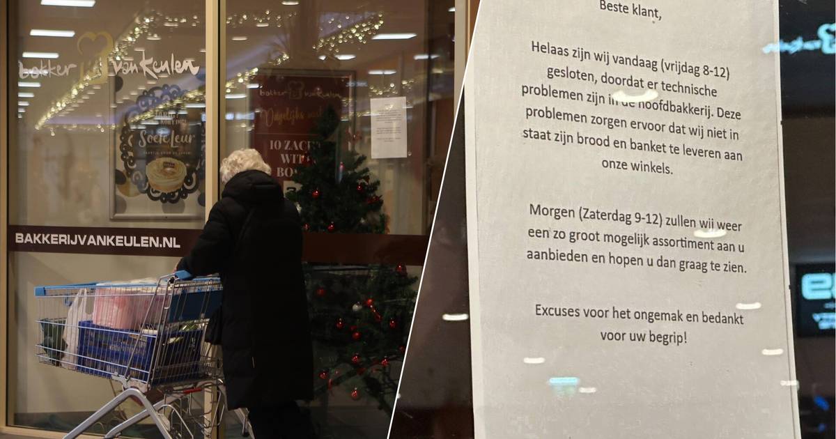 Veertien bakkerijen van Van Keulen dicht vanwege acuut