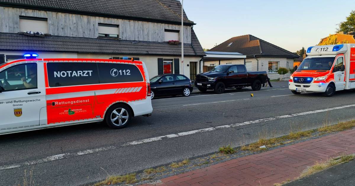 Nederlandse bromfietser raakt ernstig gewond na ongeval net over de grens bij Glanerbrug.