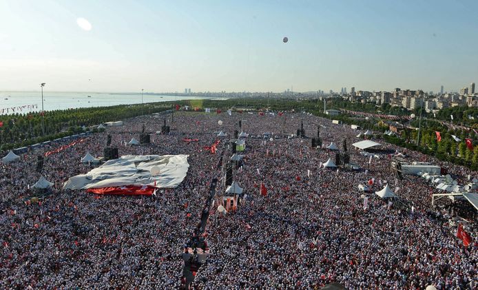 Demonstratie in Istanboel