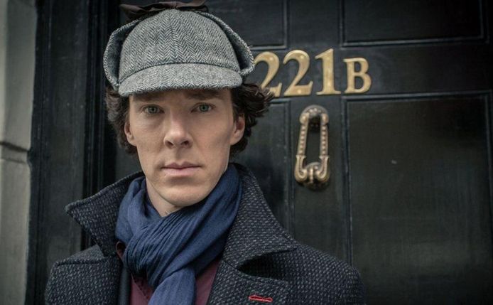 Benedict Cumberbatch als Sherlock Holmes in 'Sherlock'