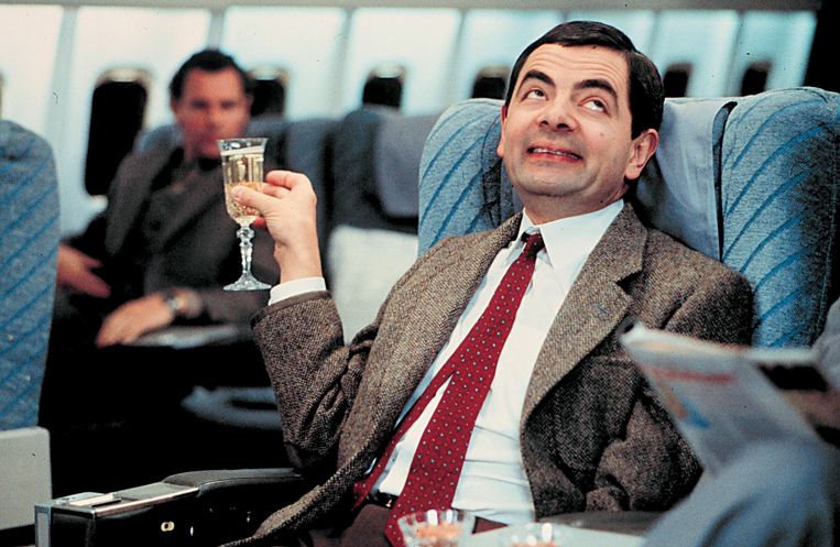 ‘Mr. Bean was een egocentrische en narcistische anarchist, een negenjarig kind in het lichaam van een volwassen man.’ Beeld TF1