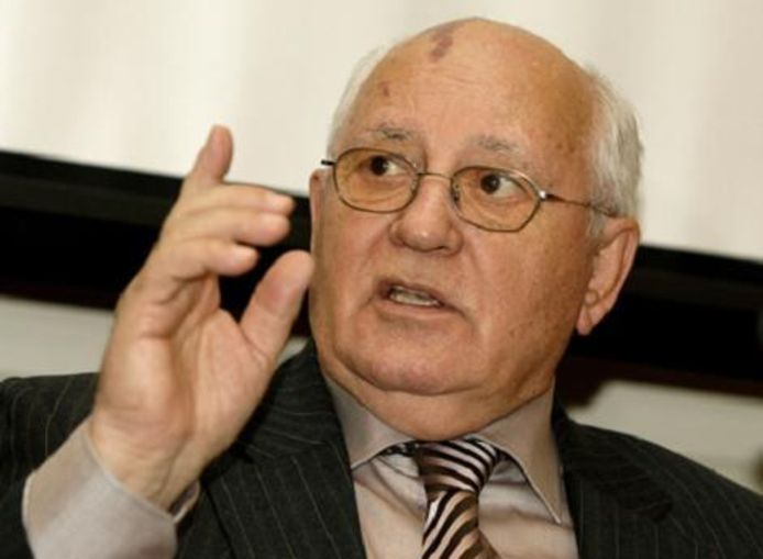 Ex-Sovjet-president Michail Gorbatsjov.