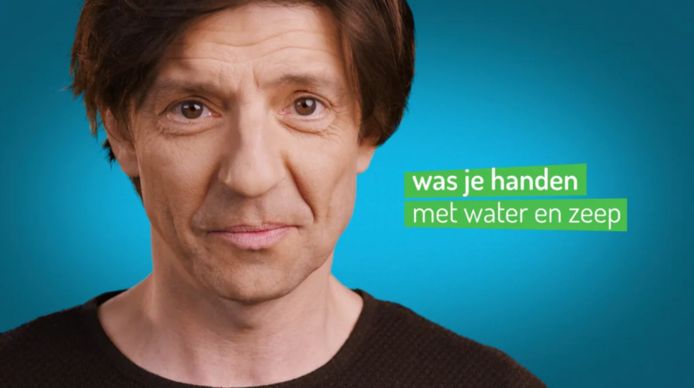 Koen Wauters roept Vlaanderen op om de handen te wassen.