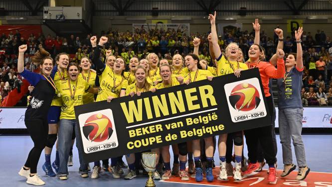 Féline Vandenberk en HB Sint-Truiden winnen beker van België, na één verlenging, in spannende finale tegen KTSV Eupen: “Het heeft nog bloed, zweet en tranen gekost”