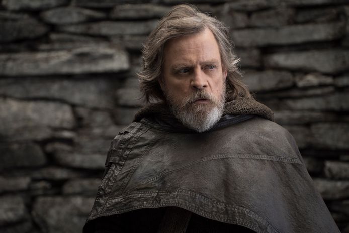 Mark Hamill als Luke Skywalker in 'Star Wars: The Last Jedi'.