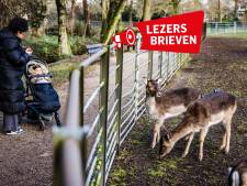 Niet meer genieten van de 
bambies  in park Merwestein