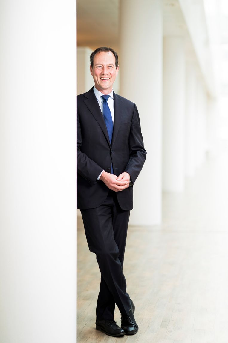 Vertrekkend wethouder Boudewijn Revis. Revis wordt directeur terreinbeheer en ontwikkeling bij Staatsbosbeheer.  Beeld Freek van den Bergh / de Volkskrant