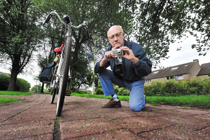 Jacques Vermeulen bracht een paar jaar geleden ook al een hoop slechte fietspaden in beeld. Een deel is opgeknapt, maar een nog groter deel nog niet: 'En dat gaat me niet hard genoeg.'