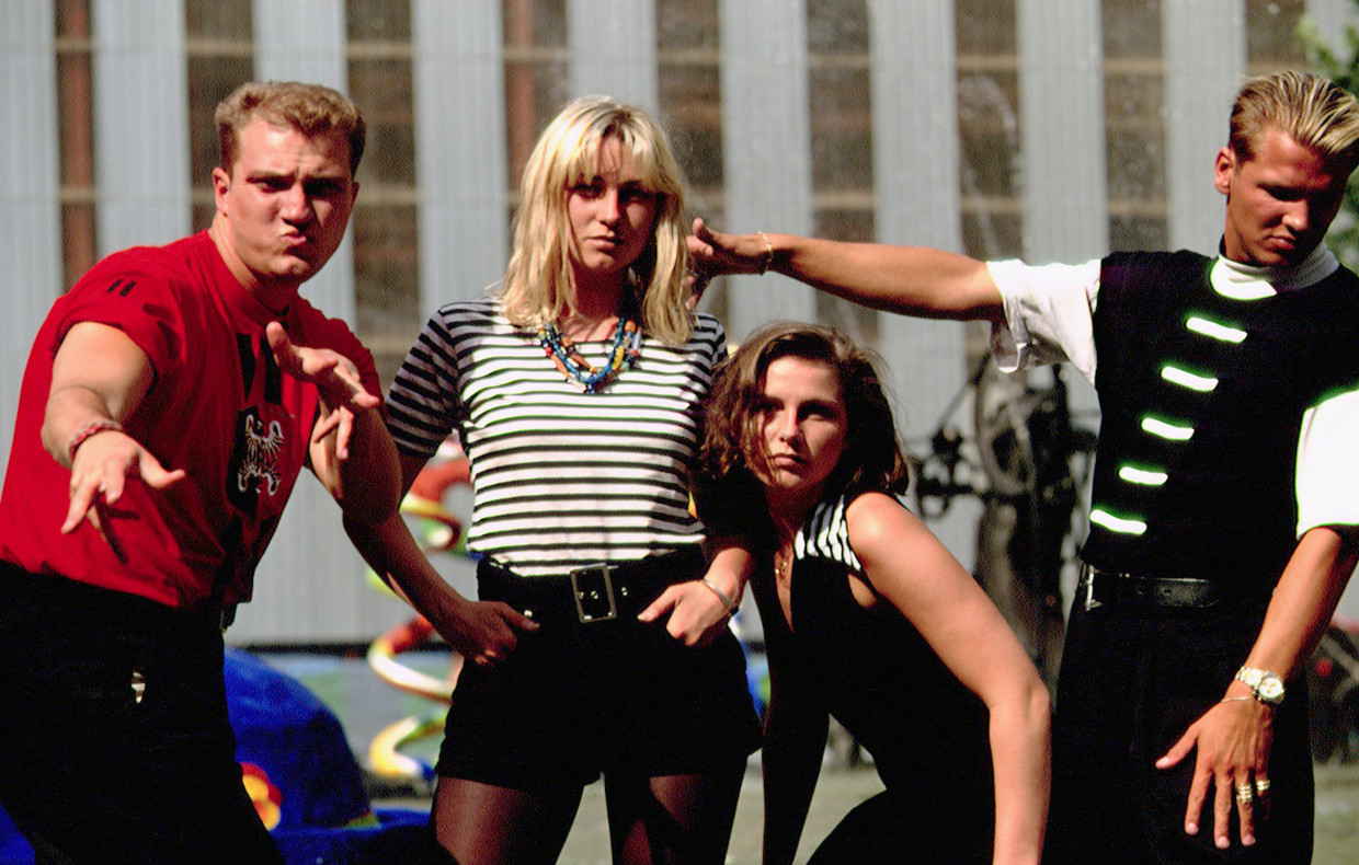 Ace of Base (van het reaggae-duentje-met-fluitje) in 1993 Beeld Sygma via Getty Images