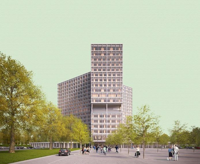 Het nieuwe AZ Turnhout wordt een landmark voor de stad.