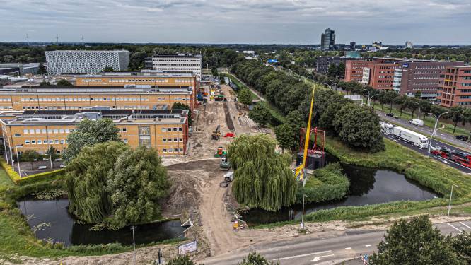 Nieuwe entree hogeschool Windesheim in Zwolle moet verkeer ontlasten