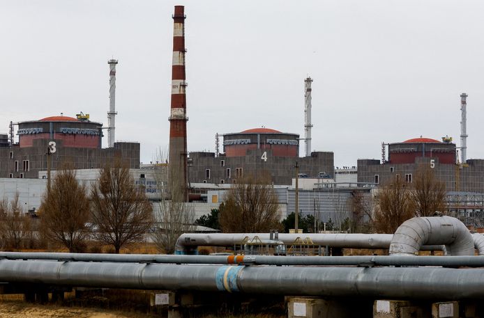 La centrale nucléaire de Zaporijjia.