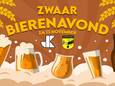 De affiche van de zware bierenavond in JeKa