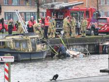 Opnieuw zinkt een bootje aan Neherkade