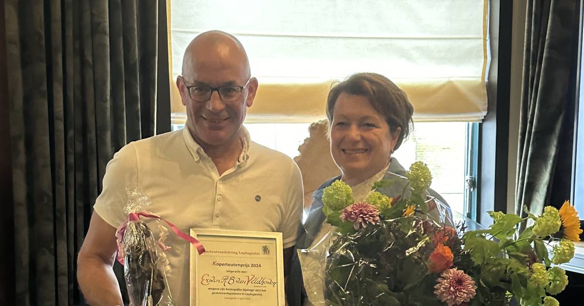 Koperteutenprijs Luyksgestel voor Erwin van Veldhoven