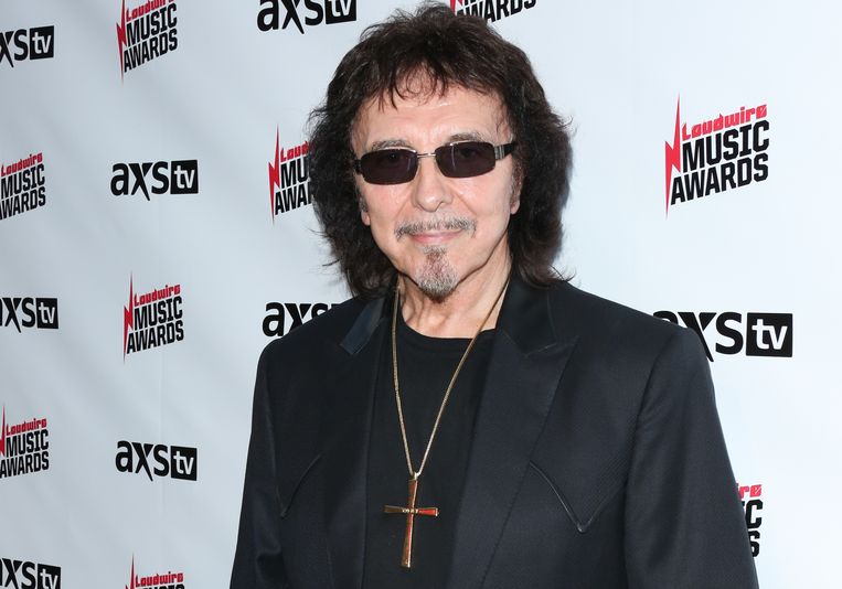Tony Iommi: 'Gisteren draaiden ze op de radio twee nummers van mij na elkaar. Heel even was ik bang dat ik misschien overleden was.' Beeld FilmMagic