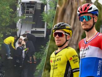 Nieuwe dreun voor Visma na wéér een massale crash: geen Tour voor Kruijswijk en Van Baarle 