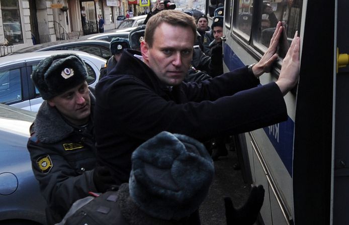 Archiefbeeld van Alexej Navalni.