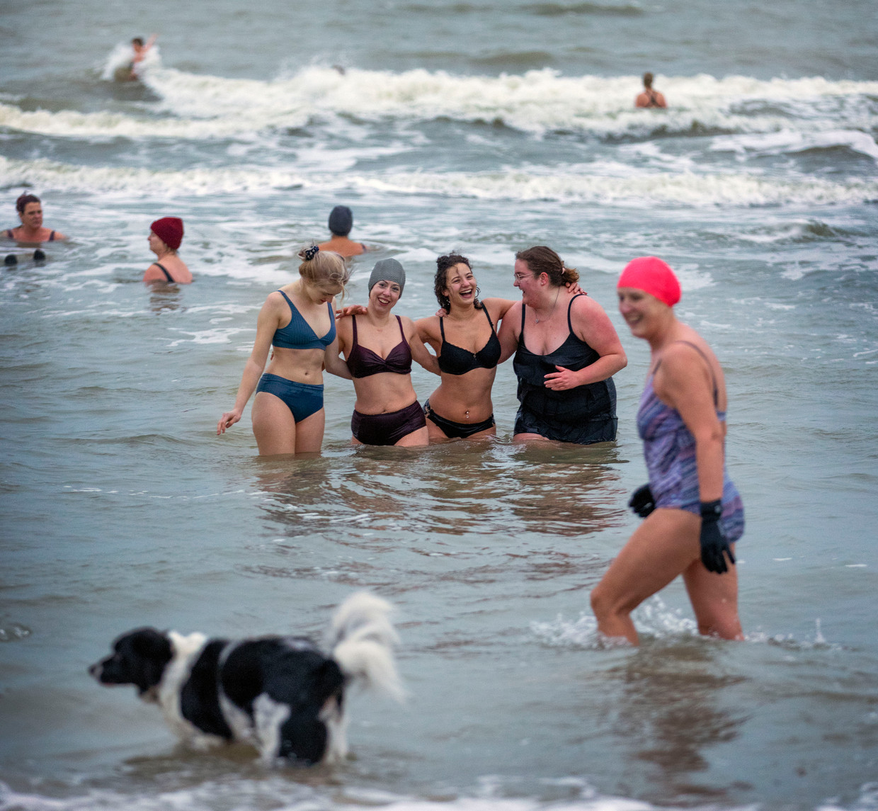 Een koudwaterduik in Egmond aan Zee.