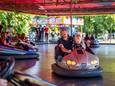 Kermis op het Gerardusplein in Eindhoven.