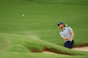 Thomas Pieters in actie tijdens de PGA Championship in het Amerikaanse Tulsa. De Belg eindigde als 71ste.