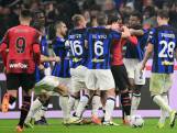 Opstootje: Dumfries krijgt rood in slotfase Milanese derby