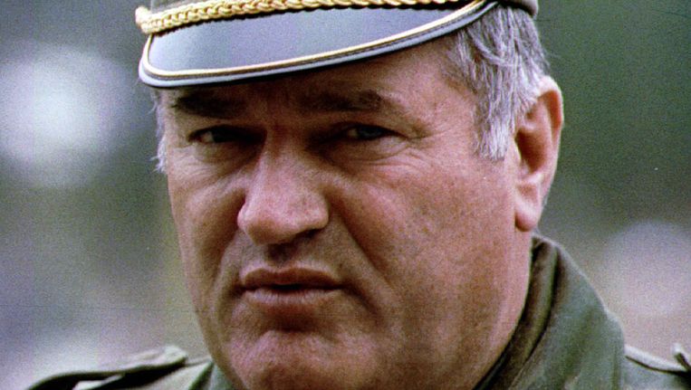 Ratko Mladic in 1993. Beeld REUTERS