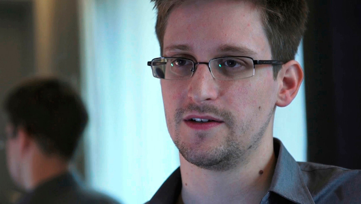 Edward Snowden, de klokkenluider van het PRISM-schandaal. Beeld REUTERS