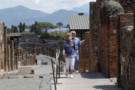 De heropening van Pompeii leidde vandaag niet tot een volkstoeloop, wel integendeel.