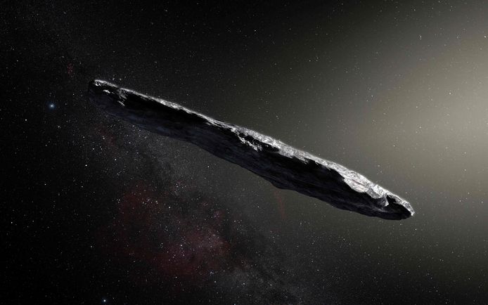 Toen Oumuamua werd ontdekt in 2017 had het iets weg van een sigaar, volgens astronomen.