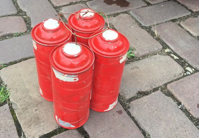 Het verdachte pakketje bij de Cacaofabriek in Helmond.