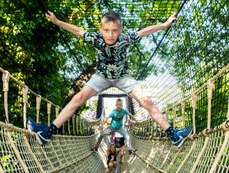 Hoogerzael uit de as herrezen en heeft nu ook een touwbrug. ‘Ik kom hier nog vaker spelen’  