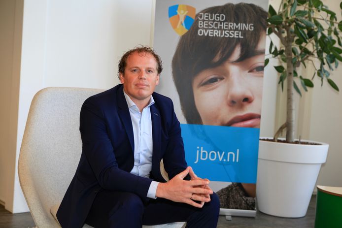 Bestuurder Ruud Brinkman van Jeugdbescherming Overijssel.