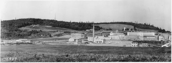 Het McNeil Island Corrections Center in 1937.