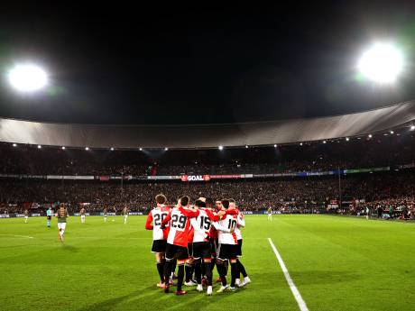 Monsterscore in Rotterdam: Feyenoord overklast Sjachtar Donetsk met 7-1