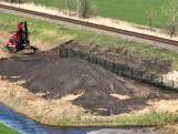 ProRail bouwt kunstburcht voor dassen langs Fries spoor