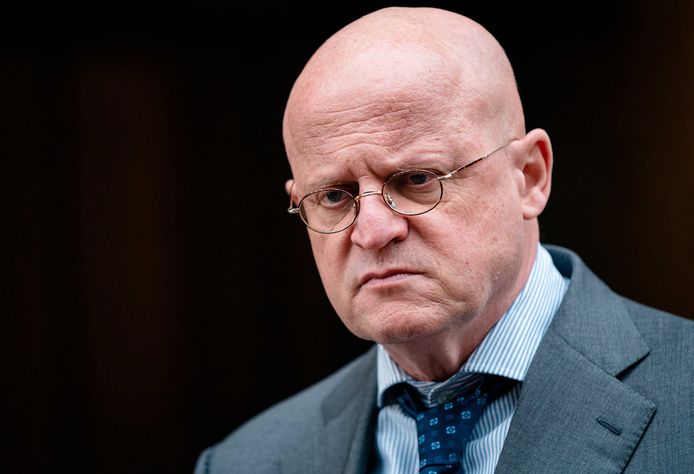 Demissionair minister Ferd Grapperhaus van Justitie en Veiligheid.
