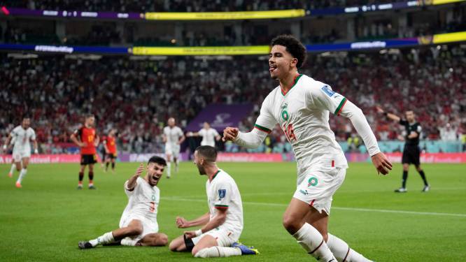 Uitschakeling in groepsfase WK dreigt voor België na pijnlijk verlies tegen Nederlands getint Marokko