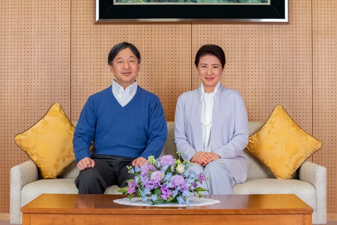 Emperor Naruhito and his wife, Empress Masako.  Masako himself is not descended from a noble family, but with men of the Japanese imperial house that makes no difference to the title.